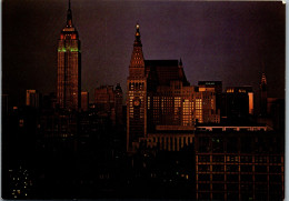 49960 - USA - New York City , Empire State Building , Metropolitan Life And Chrysler Building At Dusk - N. Gelaufen 1981 - Autres & Non Classés