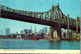 49952 - USA - New York City , Queensboro Bridge And Skyline - Gelaufen 1971 - Altri & Non Classificati