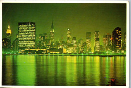 49930 - USA - New York City , Mid Town Skyline - Gelaufen 1980 - Altri & Non Classificati
