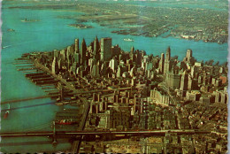 49918 - USA - New York City , Lower Manhatten Skyline - Gelaufen 1975 - Andere & Zonder Classificatie