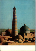 50897 - Uzbebistan - Chiwa , Usbekistan , Hiva , Minarett Islam Khodja - Gelaufen  - Ouzbékistan