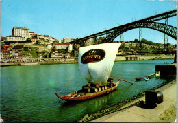 50843 - Portugal - Porto , O Douro , Barco Rabelo - Gelaufen  - Porto