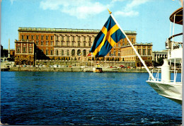 50825 - Schweden - Stockholm , Königliches Schloss - Gelaufen 1974 - Sweden