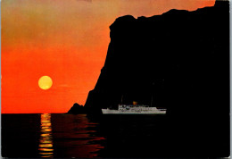 50797 - Norwegen - Nordkapp , Panorama , View From The Water , Ship - Gelaufen 1978 - Norvegia
