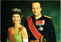 50782 - Norwegen - Norge , The Crown Princess And The Crown Prince - Gelaufen 1983 - Royal Families