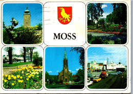 50787 - Norwegen - Moss , Mehrbildkarte - Gelaufen 1984 - Norvège