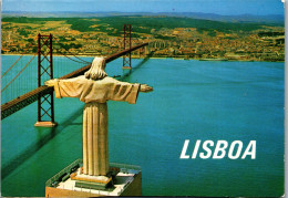 50774 - Portugal - Lisboa , Vista Do Cristo Rei - Gelaufen 1980 - Lisboa