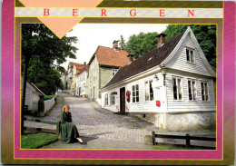 50760 - Norwegen - Bergen , View - Gelaufen 1993 - Norway