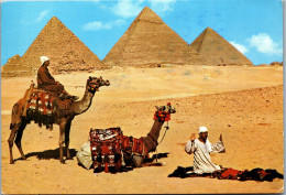 50751 - Ägypten - Kairo , Cairo , Prayer Near The Pyramids - Gelaufen  - El Cairo