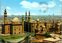 50749 - Ägypten - Kairo , Cairo , Sultan Hassan And El Riffaie Mosque - Gelaufen  - Le Caire