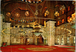 50742 - Ägypten - Kairo , Cairo , Interior Of Mohamed Aly Mosque - Gelaufen  - Kairo