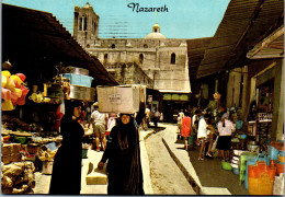 50719 - Israel - Nazareth , Market Scene - Gelaufen 1981 - Israele