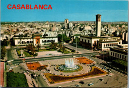 50692 - Marokko - Casablanca , Place Des Nations Unies - Gelaufen 1982 - Casablanca