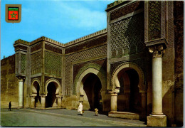 50681 - Marokko - Meknes , Bab Mensour - Gelaufen 1982 - Meknès