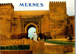 50653 - Marokko - Meknes , Porte Bardaine 16 Siecle - Gelaufen 1989 - Meknes