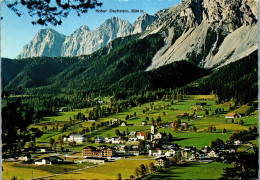 50626 - Steiermark - Ramsau , Blick Gegen Die Dachsteingruppe , Panorama - Gelaufen 1976 - Ramsau Am Dachstein