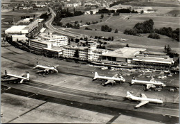 50604 - Schweiz - Zürich , Airport , Flughafen - Gelaufen 1966 - Zürich