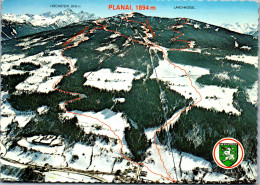 50592 - Steiermark - Schladming , Fastenberg Planai M Höchstein , Lärchkogel , Skipisten - Gelaufen 1974 - Schladming