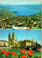 50579 - Schweiz - Zürich , Panorama , Mehrbildkarte - Nicht Gelaufen  - Zürich