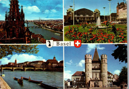 50542 - Schweiz - Basel , Mehrbildkarte - Gelaufen  - Autres & Non Classés