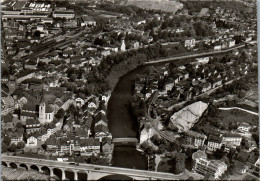 50540 - Schweiz - Baden Bei Zürich , Panorama - Gelaufen 1955 - Zürich