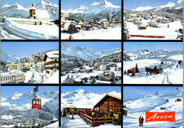 50537 - Schweiz - Arosa , Mehrbildkarte - Gelaufen  - Arosa