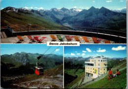 50529 - Schweiz - Davos , Jakobshorn , Blick Auf Piz Kesch , Gletscherducan , Älplihorn - Gelaufen  - Davos
