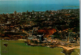 50489 - Brasilien - Salvador , Ondina , Vista Aerea - Gelaufen 1985 - Salvador De Bahia