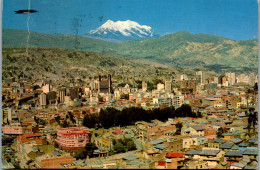 50487 - Bolivien - La Paz , Panorama , L. Beschädigt - Gelaufen  - Bolivien