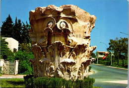 50441 - Tunesien - Carthage , Karthago , Un Chapiteau Roman - Gelaufen 1983 - Tunisie