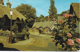 THE OLD VILLAGE, SHANKLIN, ISLE OF WIGHT, ENGLAND. USED POSTCARD   Ms4 - Shanklin