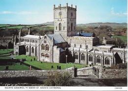ST. DAVIDS CATHEDRAL, PEMBROKESHIRE, WALES. UNUSED POSTCARD Ms4 - Chiese E Conventi