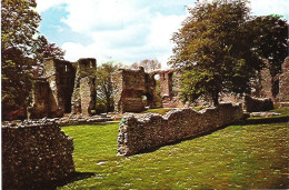 PALACE RUINS, BISHOPS WALTHAM, HAMPSHIRE, ENGLAND. UNUSED POSTCARD Ms4 - Autres & Non Classés