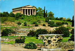 51241 - Griechenland - Athen , Athens , The Theseion , Temple Of Hephaistos - Gelaufen  - Griekenland