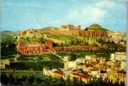 51226 - Griechenland - Athen , Athens , Acropolis , Akropolis - Gelaufen  - Griechenland