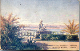 51211 - Griechenland - Korfu , Corfu , Statue De L'Achille Mourant , Corfou - Gelaufen 1914 - Grèce