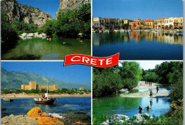 51208 - Griechenland - Kreta , Crete , Mehrbildkarte - Gelaufen 1992 - Griechenland