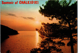 51206 - Griechenland - Chalkidiki , Halkidici , Sunset - Gelaufen 1982 - Griechenland