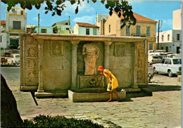 51182 - Griechenland - Heraklion , Heraclion , Candia , The Fountain Of Bembo - Gelaufen 1984 - Grèce