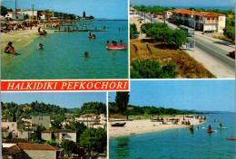 51179 - Griechenland - Halkidiki , Halkidici , Chalcidici , Mehrbildkarte - Gelaufen 1982 - Griechenland