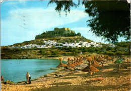 51161 - Griechenland - Lindos , The Acropolis Of Lindos , Akropolis - Gelaufen  - Grèce