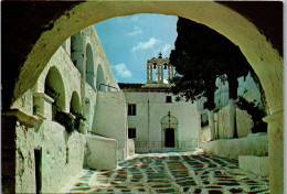 51136 - Griechenland - Paros , The Internal Court Of The Monastery Of Logovarda - Gelaufen 1984 - Griechenland