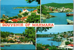 51109 - Griechenland - Halkidiki , Marmaras , Mehrbildkarte - Gelaufen 1977 - Grèce