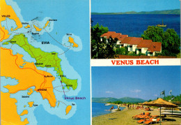 51103 - Griechenland - Styra , Venus Beach  - Gelaufen 1986 - Grecia