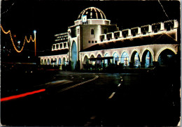 51087 - Griechenland - Rhodes , Rhodos , New Market By Night - Gelaufen 1977 - Griechenland
