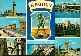 51082 - Griechenland - Rhodes , Rhodos , Mehrbildkarte - Gelaufen 1975 - Grecia