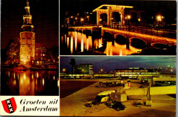 51050 - Niederlande - Amsterdam , Mehrbildkarte - Gelaufen  - Amsterdam