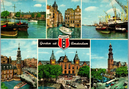 51037 - Niederlande - Amsterdam , Mehrbildkarte - Gelaufen  - Amsterdam