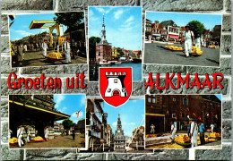 51030 - Niederlande - Alkmaar , Mehrbildkarte - Gelaufen 1980 - Alkmaar