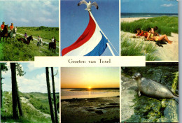 50994 - Niederlande - Texel , Mehrbildkarte - Gelaufen 1969 - Texel